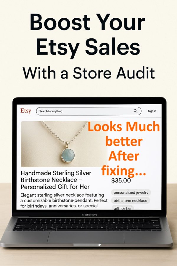 Etsy store critique