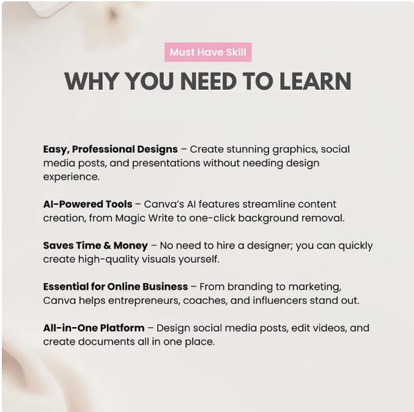 Canva crash course for Etsy sellers