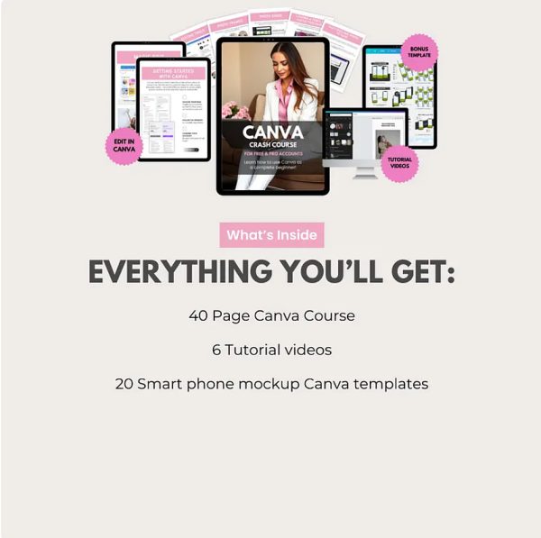 Canva crash course for Etsy sellers