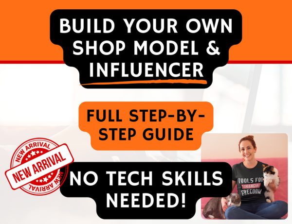 Boost Etsy Conversions: Full Guide - How To Create Personal Model & Influencer For Your Shop To Drive More Sales