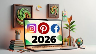 A conceptual image representing an e-commerce case study, showing a rising traffic graph and a magnifying glass over successful store statistics