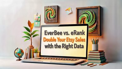 EverBee vs eRank comparison guide to double Etsy sales